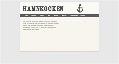 Desktop Screenshot of hamnkocken.se