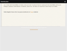 Tablet Screenshot of hamnkocken.se